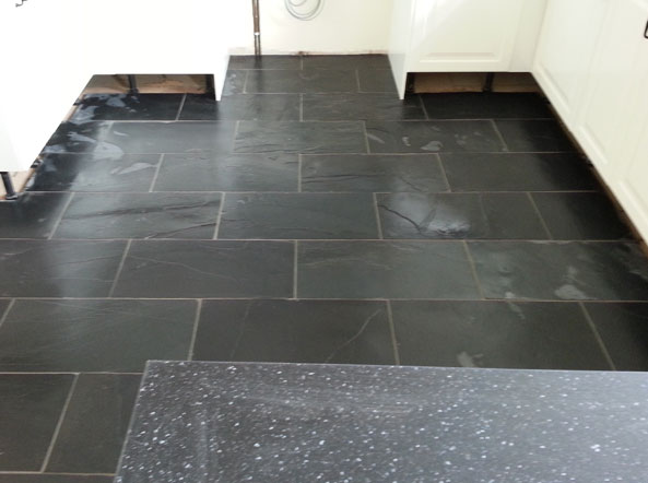 Tiled Kitchen Floor